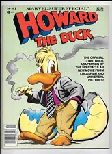 MARVEL COMICS SUPER SPECIAL #41 - HOWARD THE DUCK MOVIE ADAPTATION VF+ cond picture