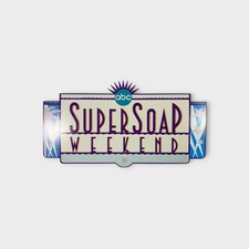 ABC Super Soap Weekend Disney MGM Studios Theme Park Used Event Sign 18