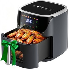 8QT Air Fryer with 8 Food Preset, LED Digital Touch Screen, Roast, Reheat, Dehyd picture