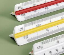 Plastic Architectural Scale Ruler - 12 Inches Engineering Scale picture