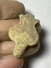 Crusader Heraldic Badge Bronze Holy Land Medieval Uncleaned Authentic Artifact picture