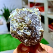 92G Natural golden lepidolite specimen Crystal Specimen Healing- Museum Grade picture
