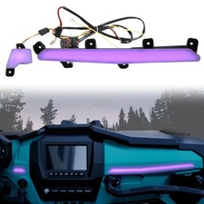 Light Purple Dash Light Assembly for Polaris RZR PRO, LED Dashboard Light Str... picture