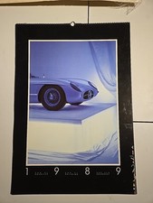 Vintage 1989 Mercedes Benz 300 SL & 300 SLR LARGE Calendar ~18x25