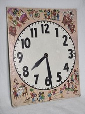 Rare Vintage Milton Bradley Teaching Clock  picture