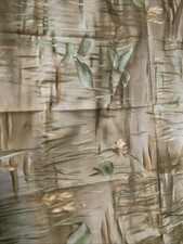 Vintage Riverbed Baronas Asian Scrap Quilting Remnant Fabric 1 YD Bamboo 43