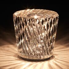 Xtal Becrux Crystal Becrux Cordless Table Lamp Ambientec Solid Glass JAPAN NEW picture