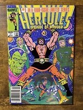 HERCULES PRINCE OF POWER 1 NEWSSTAND BOB LAYTON STORY MARVEL COMICS 1984 picture