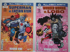DC KO SET OF 4 ALL FIGHT MONTH ISSUES (2025) DC COMICS HARLEY QUINN LOBO JOKER picture