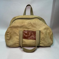 World War II Era USNR Aviator's Kit Bag Leather Name Plate AN 6505 picture