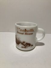 Vintage Winchell's Donut House White Milk Glass Coffee Cup Mug picture