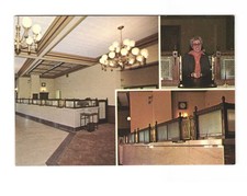 First State Bank 101 W Main St Hinton OK VTG postcard UNP picture