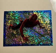 Merlin 2002 Spider-Man Movie Holographic Sticker Trading Card #A ROOKIE picture