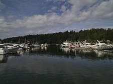 Photo:Gig Harbor Washington 2018 Waterfront Marina Boats Near Tacoma picture