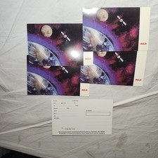 Lot of 5 Vintage 1970's RCA Ham Radio QSL Cards, Not Used   picture
