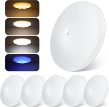 4.5'' 3CCT RV Interior Ceiling Lights 3000K/4500K/6000K Switchable with Blue Nig picture