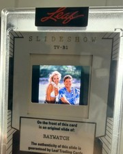 2026 Leaf Slideshow- Baywatch Original TV Slide- Hasselhoff & Pamela Anderson picture
