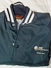 AT&T Fleece Lined Jacket From 1990's But NEW Salesman Sample -Unisex Size Medium picture