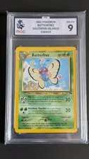 Pokémon TCG Butterfree 9/18 Southern Islands MGC Graded 9 Non Holo Mint picture