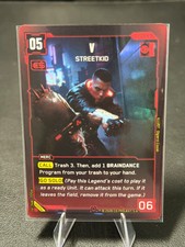 Cyberpunk TCG Beta V: Streetkid #β005a Rare  alt art picture