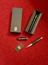 Rolls-Royce Steel Rollerball Pen New Boxed with Spare Refill Promotional Gift picture