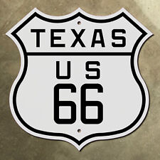 Texas US route 66 Amarillo Glenrio Shamrock highway 1926 sign mother road 12x12 picture