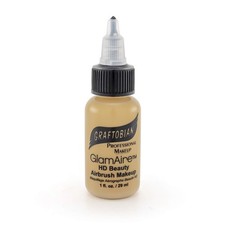 Graftobian GlamAire HD Airbrush Foundation, Pro Formula, Caramel, Made in USA picture