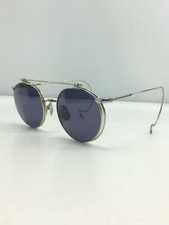 Thom Browne TB-001A-T-51 VHTF Round Flip-Up Sunglasses Rare Used Japan picture