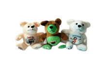 Chinook Winds Casino Resort Plush Bear Collectable Set Of 3 8