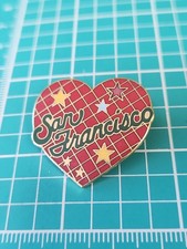 Vtg San Francisco Souvenir By Gift Creations Gold Tone Lapel Pin picture