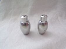 Vintage Airline Metal/Pewter? S&P Shakers  picture