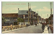 Shanghai China circa 1910s Szechnen Road Bridge Standard Postcard picture