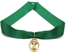 Order of the Thistle Neck Ribbon St Andrew Badge Scottish Replica picture