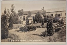 Vintage Postcard RPPC Epworth Forest Lake Webster Indiana e AA53 picture