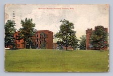 Antique Michigan Postcard PONTIAC Michigan Military Academy 1910 picture