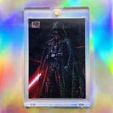 2025 Topps Star Wars Chrome Galaxy DARTH VADER Fear the Dark Side FTD-2 /50 MOJO picture