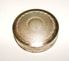 Antique 1924 Norida USA Silvertone Powder Compact w/Puffs Mirror & Sifter picture