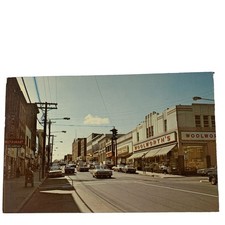 Chrome Main St Willimantic CT Postcard Unposted D623 picture