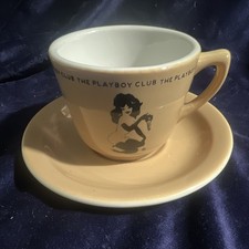 Vintage Playboy Club Coffee, Cup, And Saucer, Jackson, China Company From Club. picture
