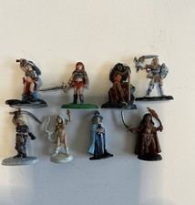 Mini Pewter 8 Figures ‘90s Medieval Partha MFG Ral Patha Dungeons & Dragons Lot picture
