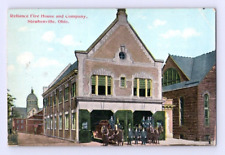 1910. STEUBENVILLE, OHIO. RELIANCE FIRE HOUSE & CO. POSTCARD ST7 picture