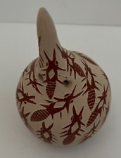 Mata Ortiz Pottery Bugs Bug Seed Pot Eleazar Quintana Sgraffito Mexican Folk Ant picture