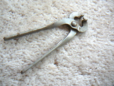 Antique Tong Nipper Style POULTRY CHICKEN MARKING PUNCH - Old Farm Tool VG picture