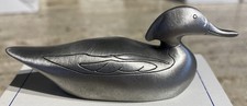 Hudson Pewter Mason Premier Sheldrake 1910 Duck Figurine George De Lodzia NOS picture