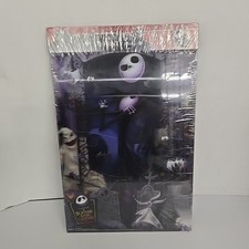 New Real D 11x17 3D Lenticular Jack & Zero Poster Nightmare Before Christmas picture