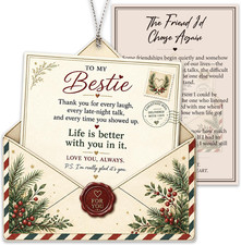 Best Friend Christmas Ornament - to My Bestie Ornament - Friendship Christmas Or picture