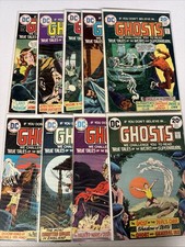 Ghosts #21 22 23 24 25 26 27 28 29 DC Comics Bronze Age Horror Lot Run Fine *X13 picture