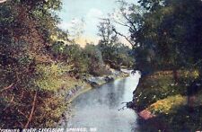 Fishing River Excelsior Springs Missouri Posted Vintage Divided Back Post Card  picture