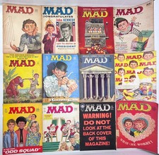 Lot of 39 Vintage MAD Magazines & Monsters Unlimited #5 1950s-1970s picture