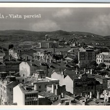 c1930s A Coruna, Spain Vista Parcial City Skyline RPPC Aerial View Photo Alsina picture